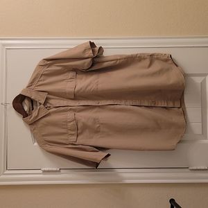 Mens Columbia tan shirt